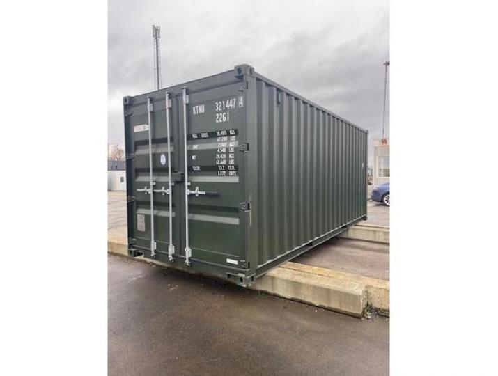 zeecontainer gebruikt maar zo goed als nieuw